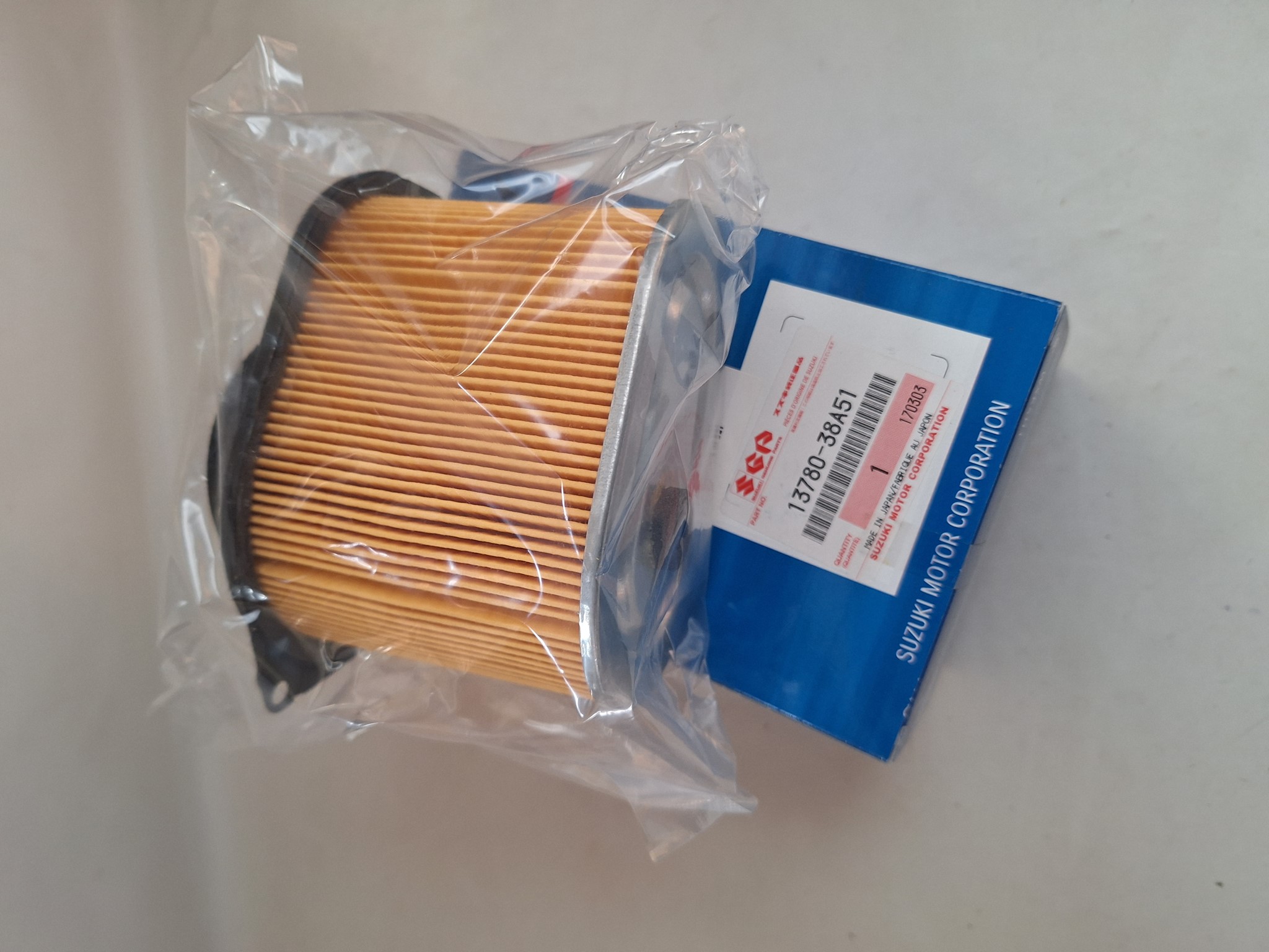 Bild von SUZUKI  LUFTFILTER  13780-38A51